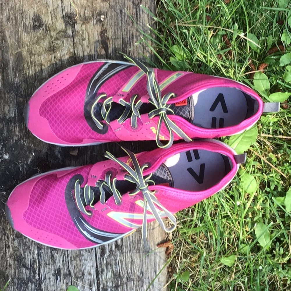 New Balance Minimus hot pink shoes